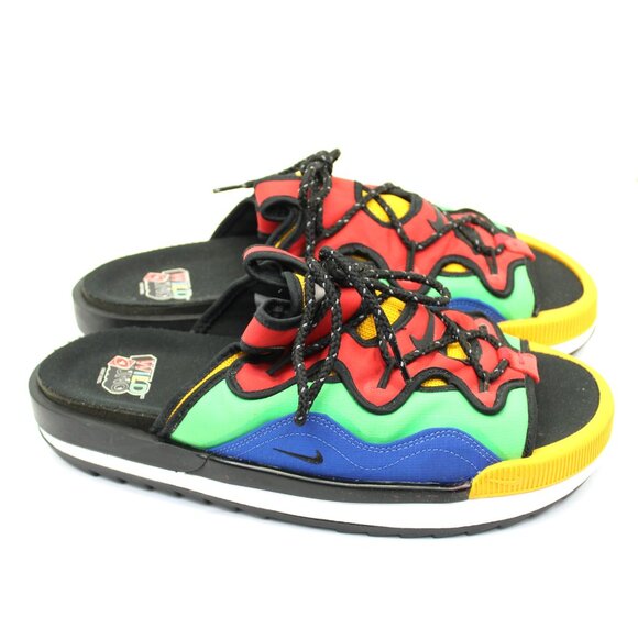 Nike Offline 2.0 Uno Wild Card DN5079-300 Men\'s Multi Color Slides SZ11.5 US main image 6